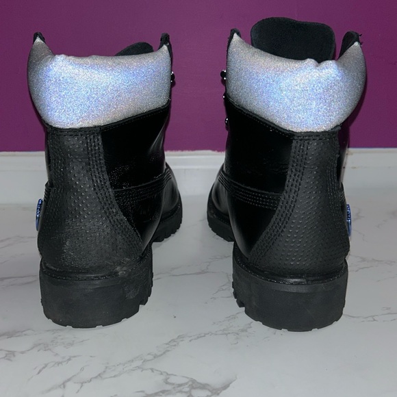 NWOT Limited Edition Hommes 6 inch Premium Black Timberland Boots - Picture 8 of 10